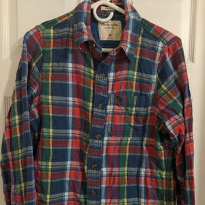 Abercrombie and Fitch Plaid Flannel Medium